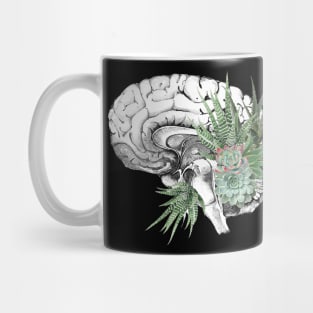 Brain Floral, Mental Health Matters 33 Mug